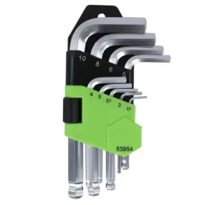 SET DE 9 LLAVES ALLEN CORTAS